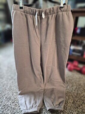 WOMENS BALANCE COLLECTION GREY SWEATPANTS IN SIZE XL